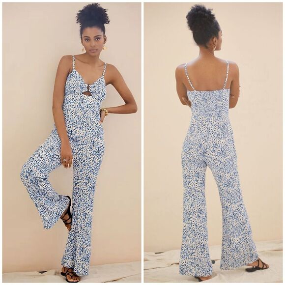 Anthropologie Pants - NWT! Anthro Hutch Ditsy Print Jumpsuit Size L